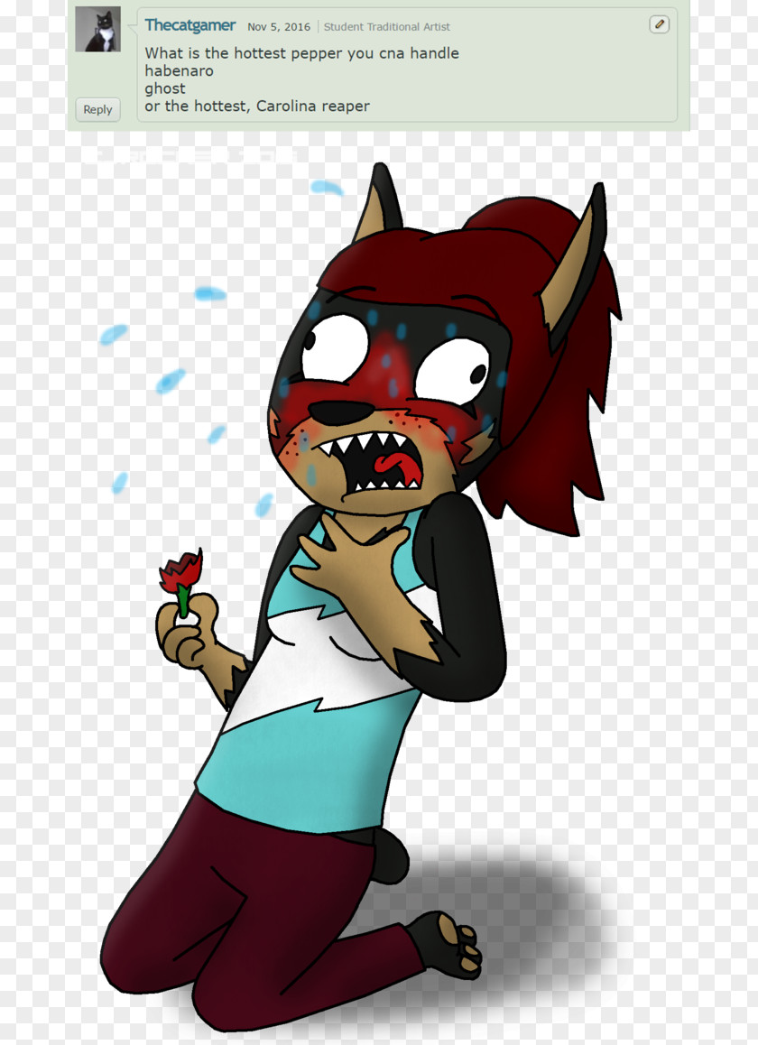 Carolina Reaper DeviantArt Illustration Image Mascot PNG