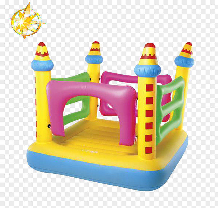 Castle Inflatable Bouncers Toy Child PNG