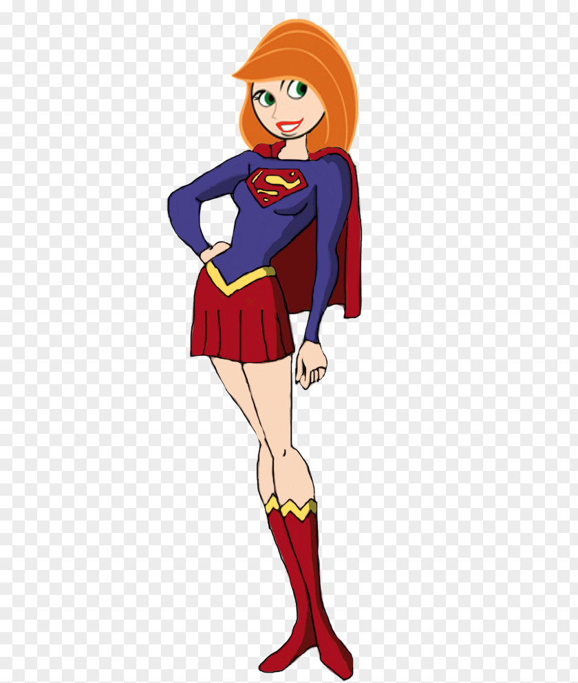Kim Possible Superman Supergirl Superhero PNG