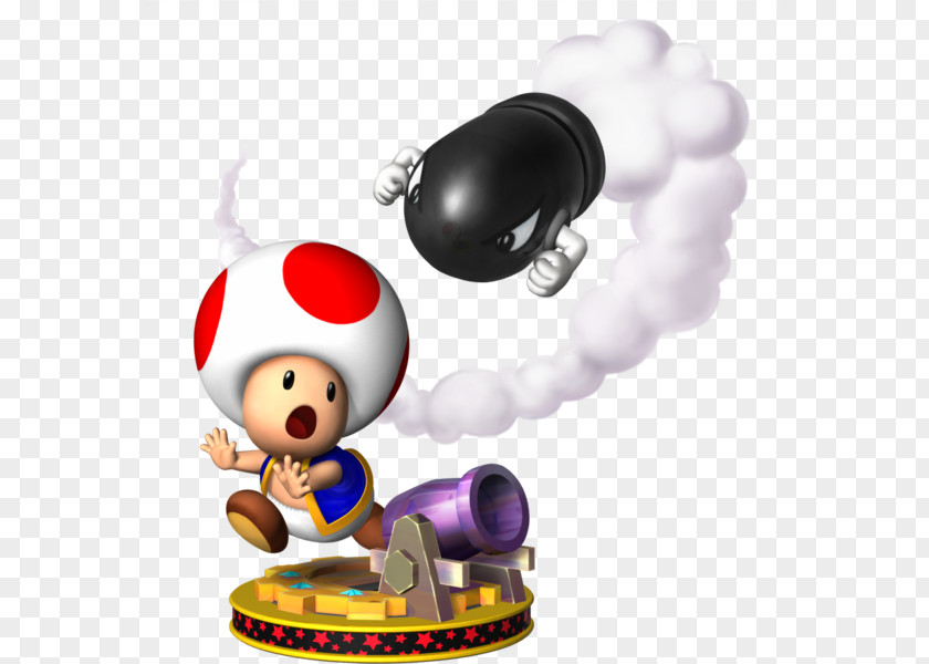 Mario Party 5 Toad Princess Peach Bros. PNG