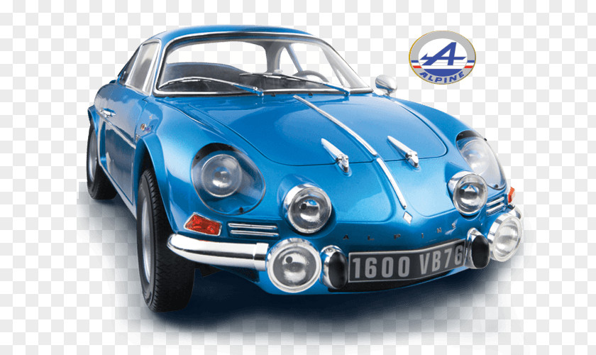 Renault Car Alpine A110 Scale Models PNG