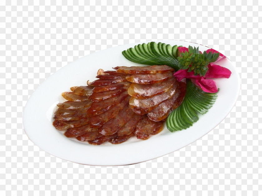 Delicious Bacon Chinese Sausage Meat Barbecue Curing PNG