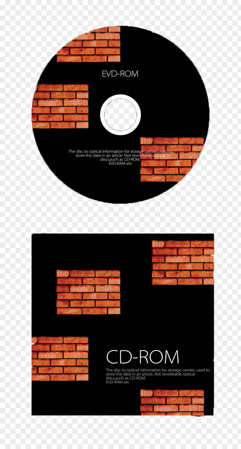 Free Disc Label Black Bricks Creative Buckle Compact Brick Designer PNG
