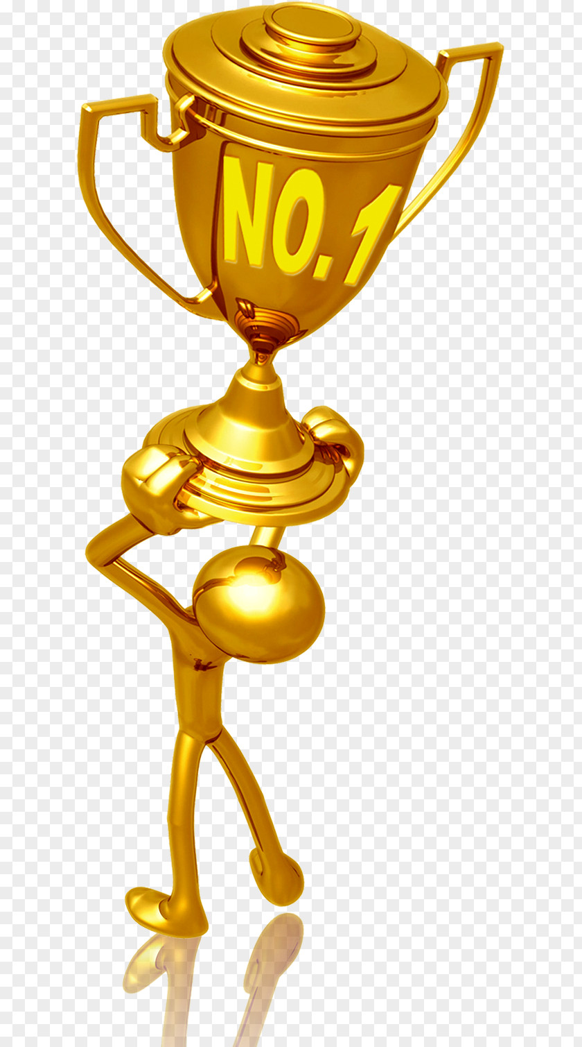 Gold Trophy Academy Awards Adobe Illustrator PNG