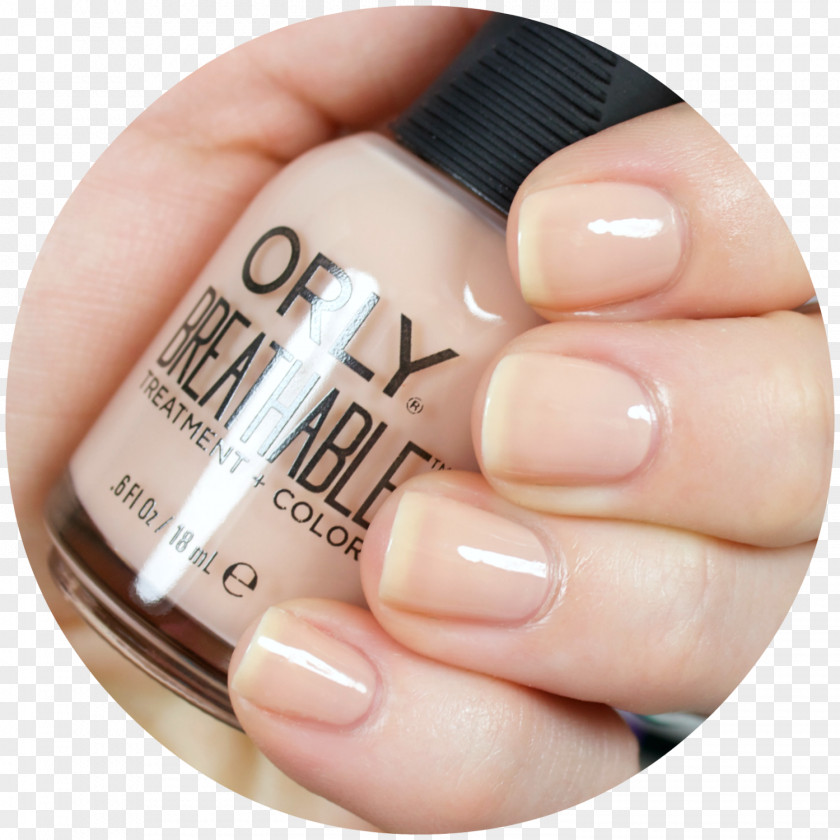 Nail Polish ORLY Breathable Treatment + Color Franske Negle Manicure PNG
