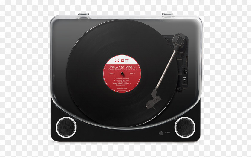 Turntable Digital Audio Phonograph Record LP ION PNG