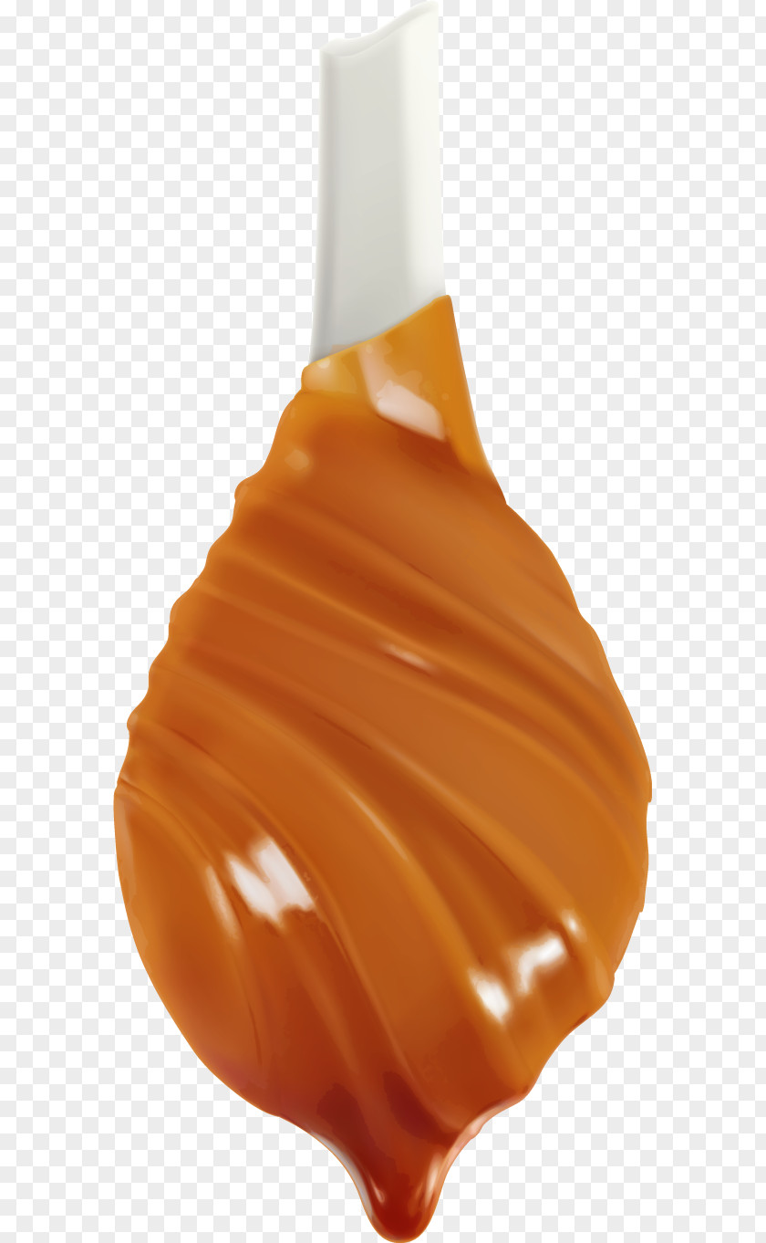 Vector Hot Sugar 1 Fudge Cream Caramel Candy PNG