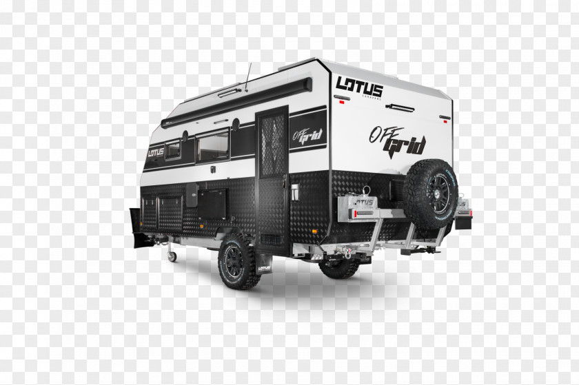 White Lotus Caravan Tire Campervans PNG