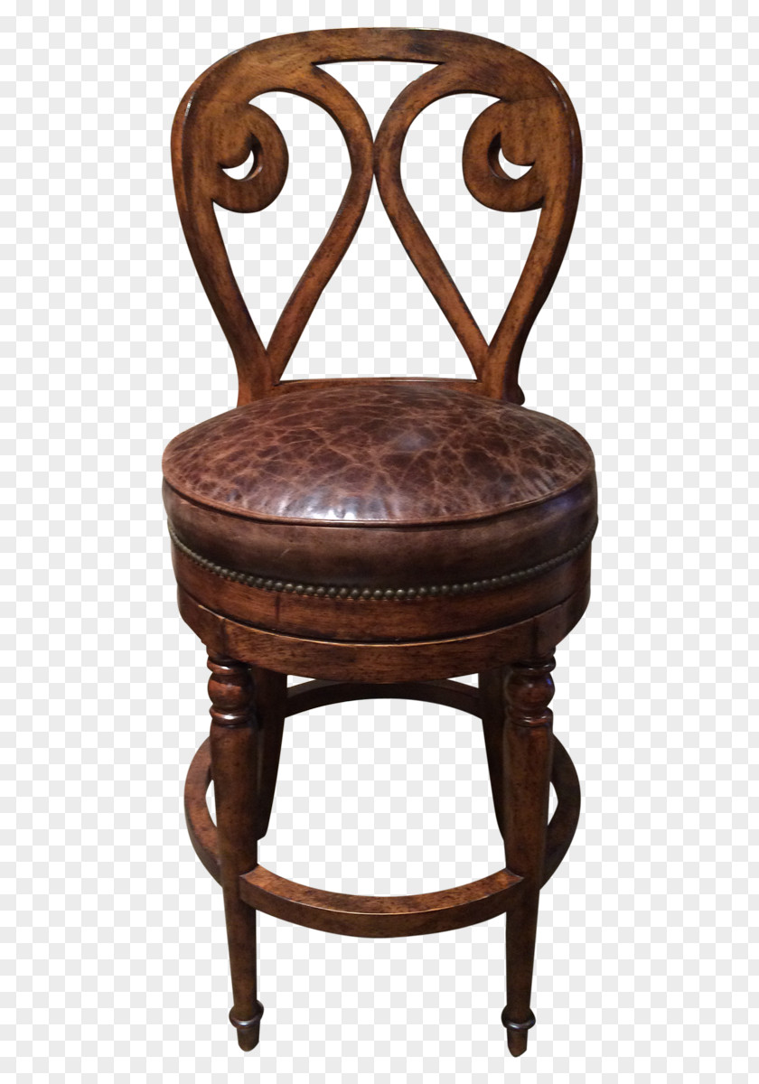 Bar Stool Table Chair Antique PNG