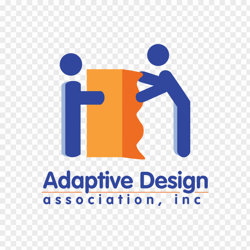 Design Logo Adaptive Association Web Graphic PNG