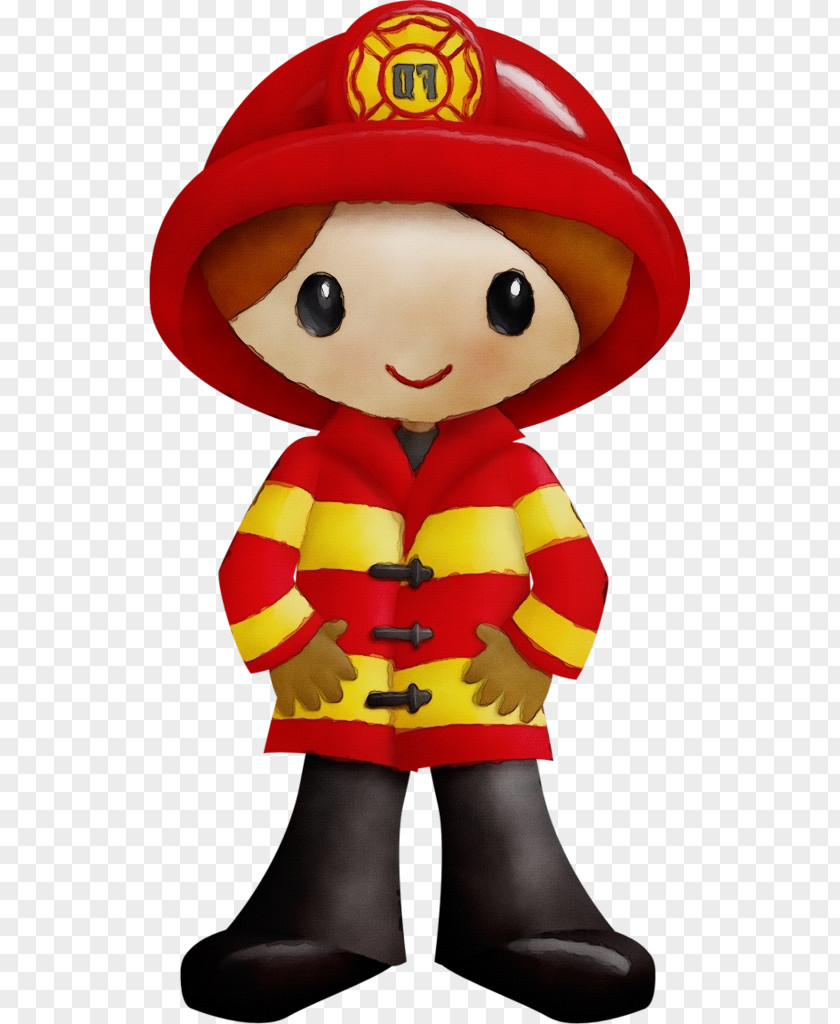 Doll Costume Firefighter PNG