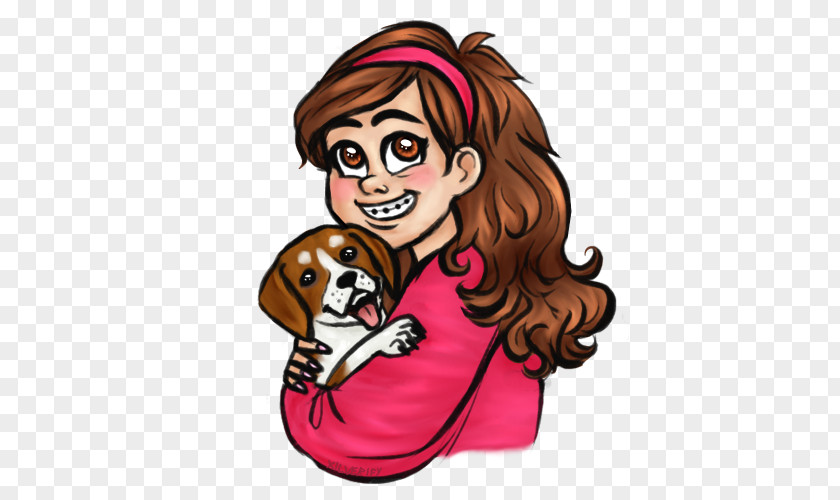 Puppy Mabel Pines Stanford Art PNG