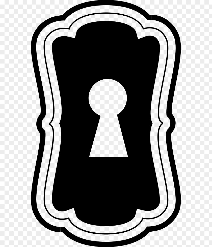 Shape Keyhole Clip Art PNG