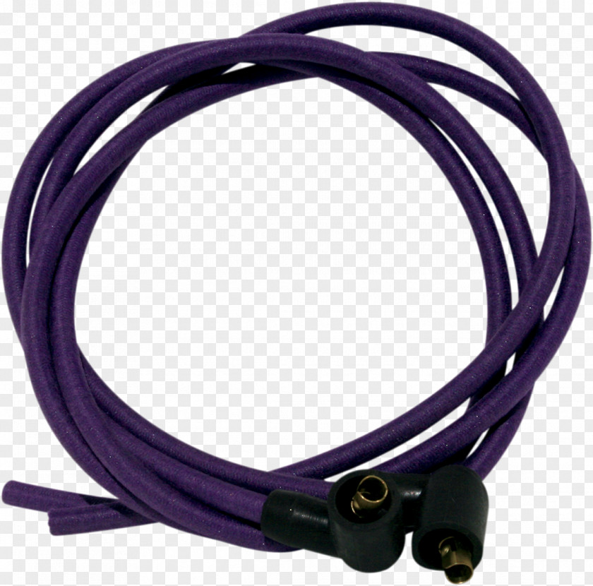 Spark Plug Electrical Cable Purple Wire Chopper Ignition System PNG
