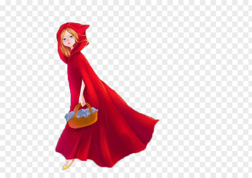 Andersen Fairy Tale Little Red Cap Grimms Tales Big Bad Wolf Riding Hood Andersens PNG