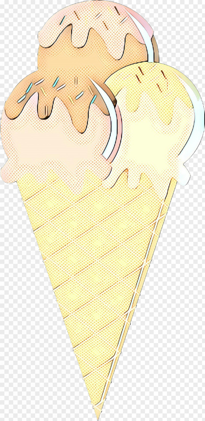 Dessert Dairy Ice Cream Cone Background PNG