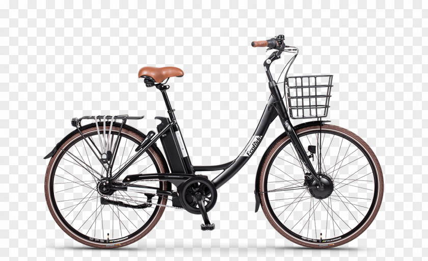 EcoRide Stockholm City FälgbromsBicycle Electric Bicycle Ambassador Elcykelbutik PNG