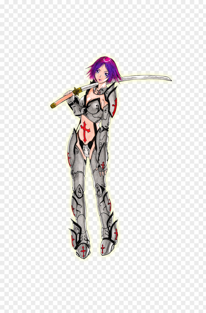 Female Warrior Costume Design Character Fiction PNG