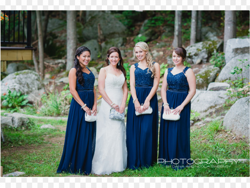 Navy Wedding Dress Bridesmaid Photograph PNG