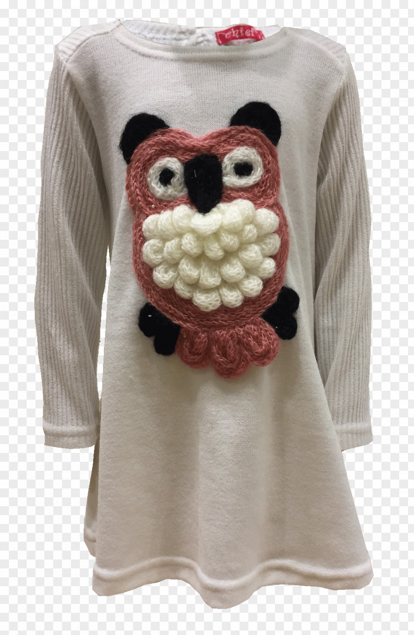 Owl Sleeve T-shirt Blouse Outerwear PNG