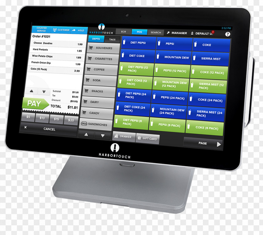 Business Point Of Sale Harbortouch Retail POS Solutions PNG