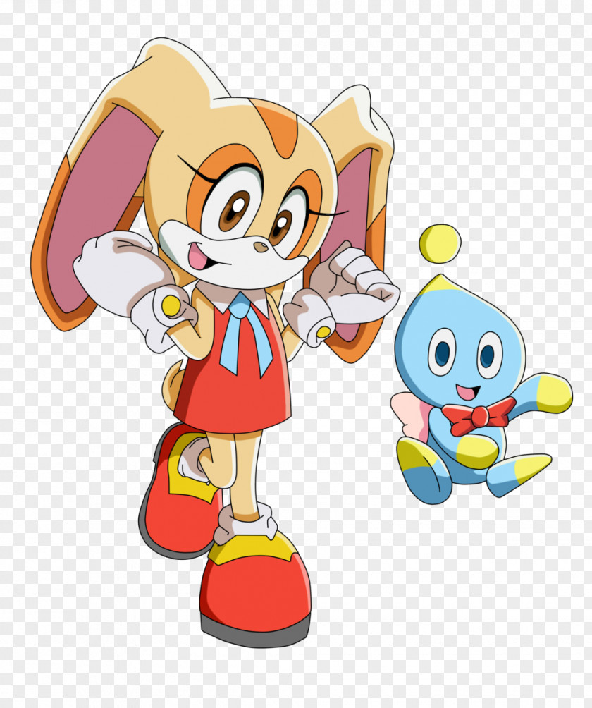 Cream Cheese The Rabbit Sonic Battle DeviantArt Drawing PNG