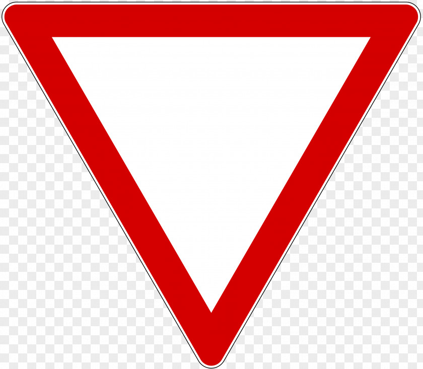 Fig Priority Signs Yield Sign Traffic Stop Road PNG