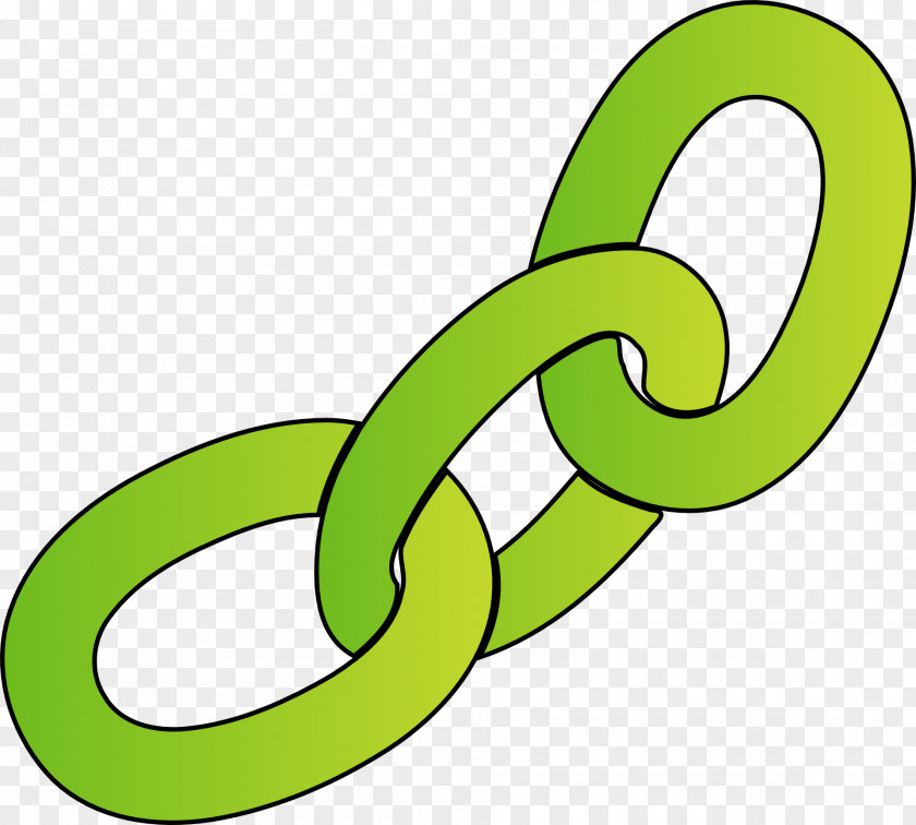 Green Ring Chain Clip Art PNG
