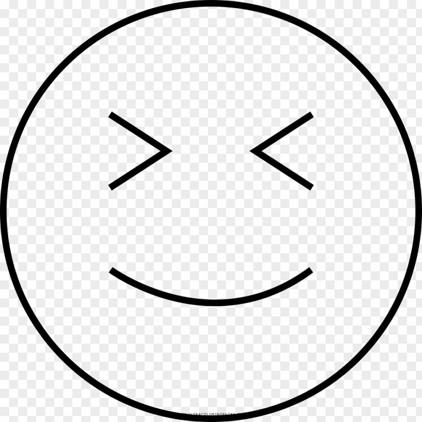 Smiley Eye Line Art Mouth PNG