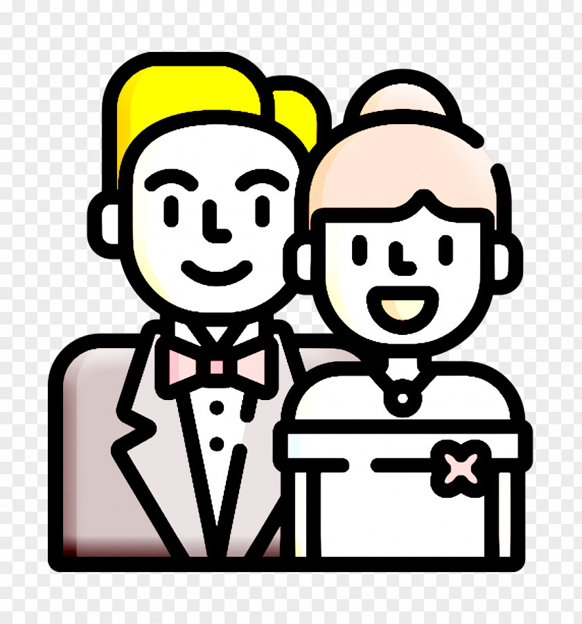 Bride And Groom Icon Wedding PNG