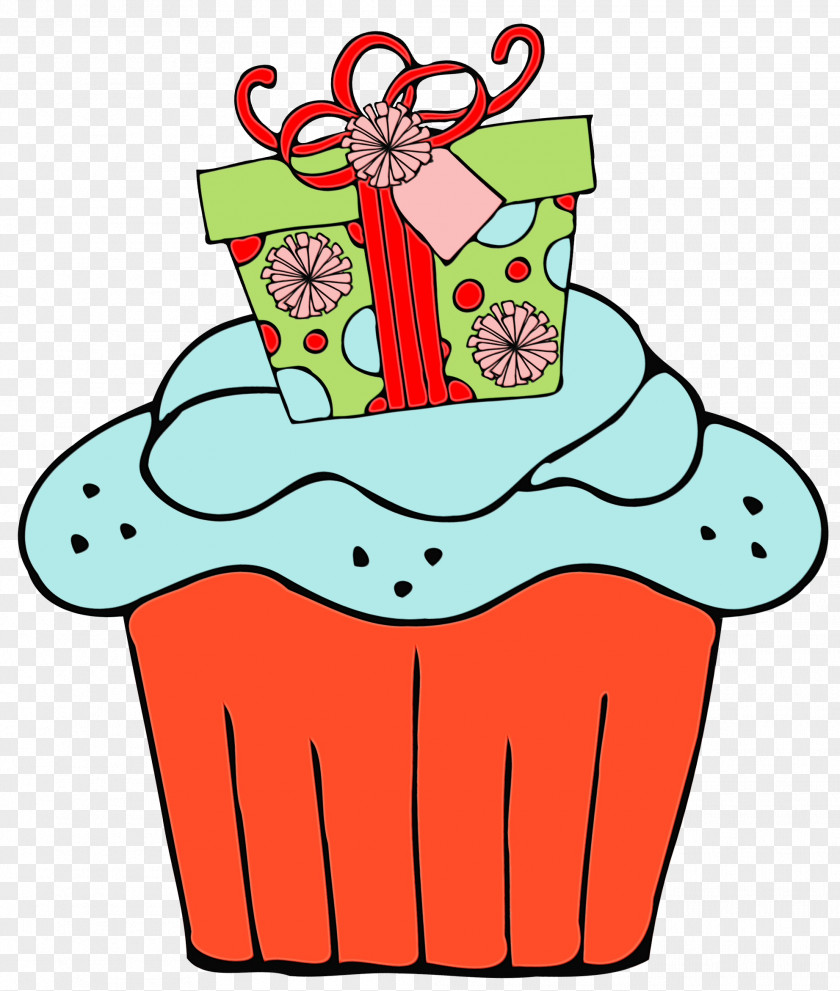 Cake Decorating Bake Sale Watercolor Party PNG