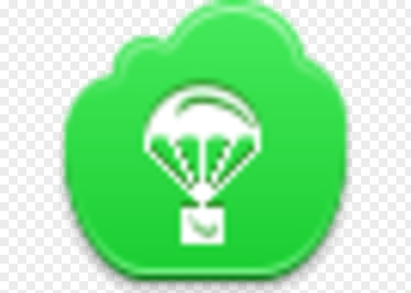 Green Parachute Logo Brand Font PNG
