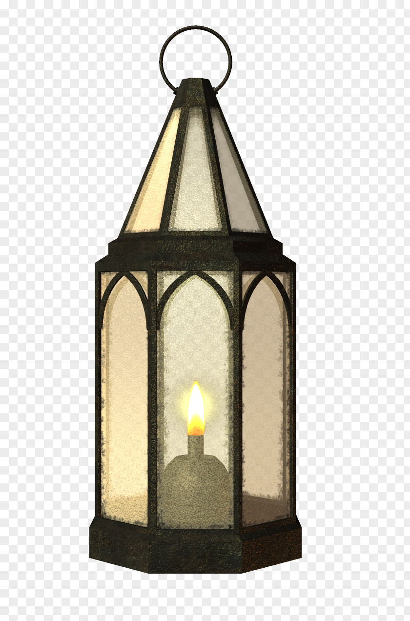 Street Lamp Light Lantern Candle Oil PNG