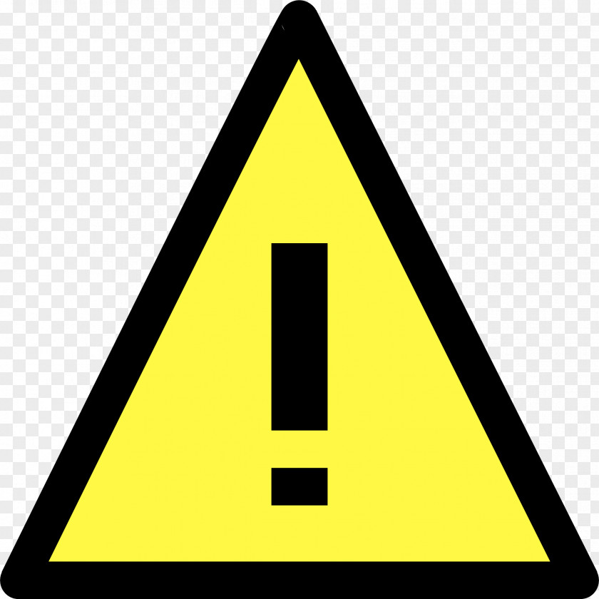 Warning Sign Triangle Clip Art PNG