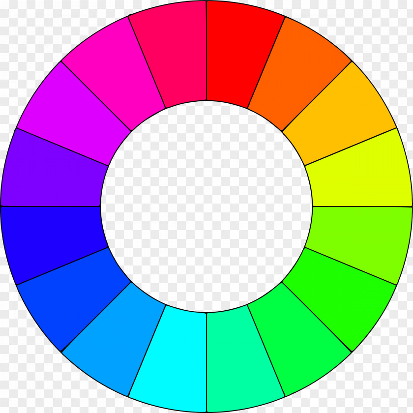 Color Wheel Scheme Primary Clip Art PNG