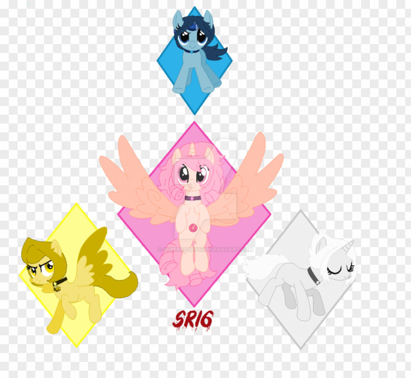 Diamond Pony Pink Image Art PNG