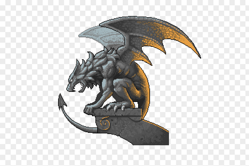 Dragon Pixel Art PNG