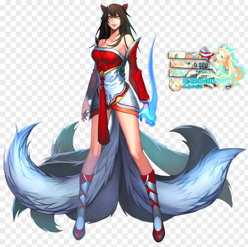 League Of Legends Ahri Nine-tailed Fox Video Game PNG