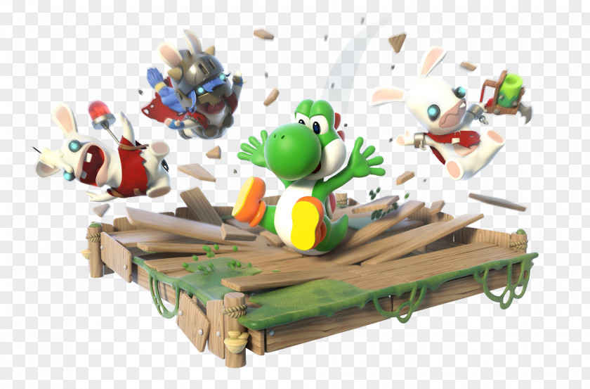 Mario + Rabbids Kingdom Battle Super RPG & Yoshi PNG