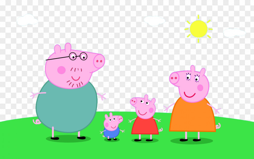 Pig Daddy Animated Cartoon Television Show Clip Art PNG