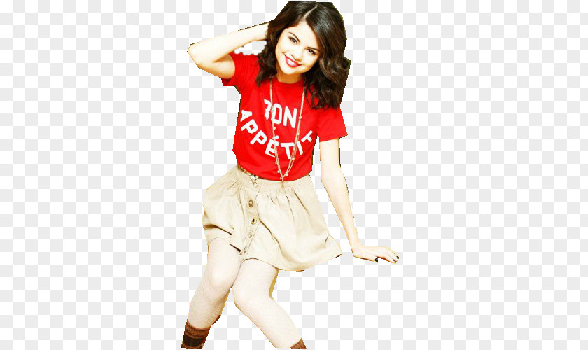 Selena Gomez T-shirt Shoulder Sleeve Costume PNG