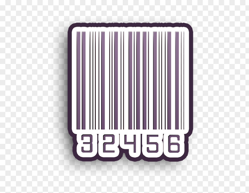Shopping Icon Security Barcode PNG