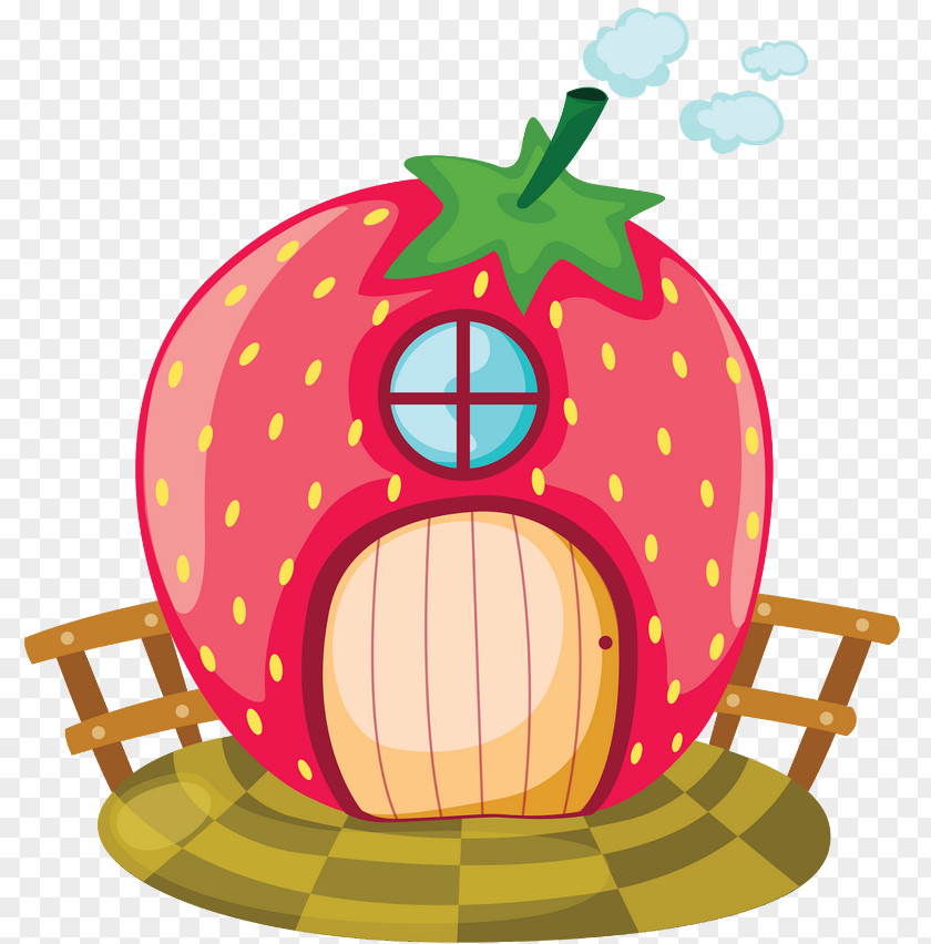 Strawberry Vector Graphics Clip Art Illustration Cartoon PNG