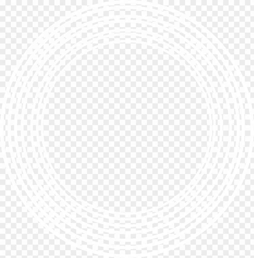 White Circle Black Pattern PNG