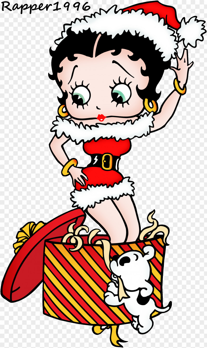 Christmas Betty Boop Drawing PNG