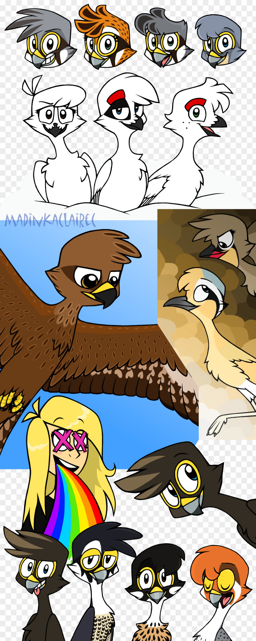 Common Kestrel Drawing Cartoon Fluttershy Once-ler PNG