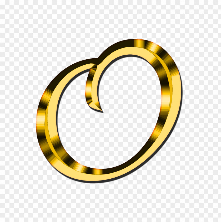 Gold Letter E Case O PNG