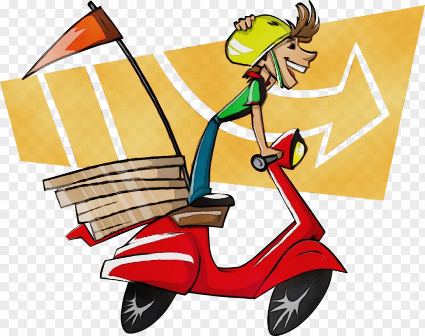 Riding Toy Vespa Clip Art Mode Of Transport Cartoon Scooter Vehicle PNG