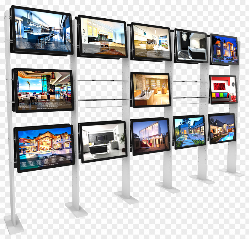 Stand Display Computer Monitors Multimedia Communication Television PNG