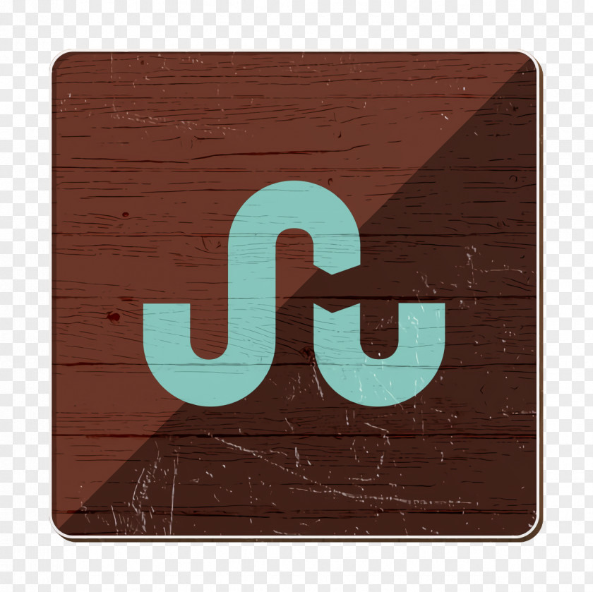 Wood Rectangle Gloss Icon Media Social PNG